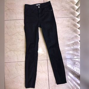 H&M Black Skinny High-Waisted Jeans